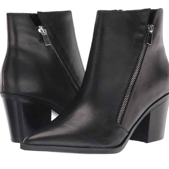 Nine West Shoes - Nine West Women's Wearit Ankle Boot, Black Leather, 8 new in box !